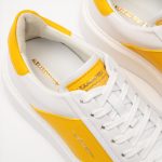 Sneakers AM PARMA Adrian Mutu – Colecția 2026 WHITE & YELLOW - imagine 5