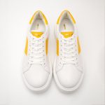 Sneakers AM PARMA Adrian Mutu – Colecția 2026 WHITE & YELLOW - imagine 3