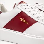 Sneakers AM AJACCIO Adrian Mutu – Colecția 2026 WHITE & RED - imagine 4