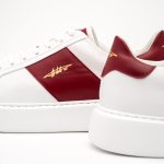 Sneakers AM AJACCIO Adrian Mutu – Colecția 2026 WHITE & RED - imagine 5
