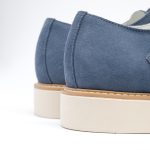 Double Monk Blue Suede – Pantofi Casual din Piele Naturală cu catarame - imagine 6