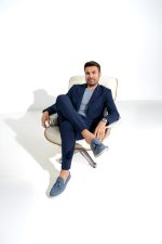 Tassel Loafer Blue Suede – Pantofi Casual din Piele Naturală fără siret - imagine 6