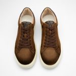 Sneakers Verano Chocolate Suede Patinat - imagine 4