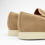 BELGIAN SUMMER LOAFER BEIGE SUEDE - imagine 5