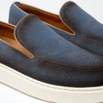 Loafers AP Blue Nordic Patinat Suede - imagine 5
