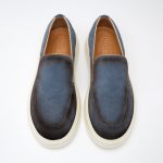 Loafers AP Blue Nordic Patinat Suede - imagine 4