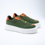 SNEAKERS ZANO GREEN&ORANGE by Alexandru Pop - imagine 2
